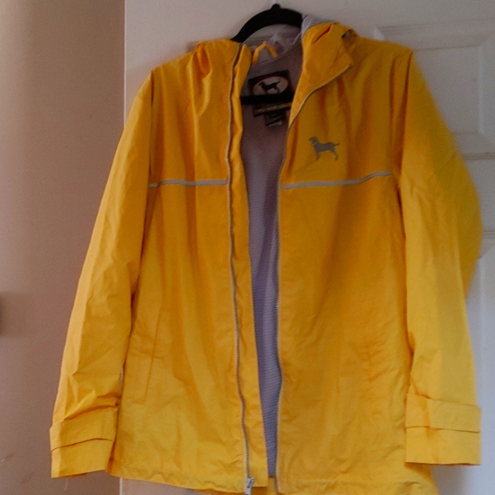 Original Black Dog Rain Coat